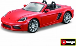 Bburago Model Porsche 718 Boxster orange 1:24
