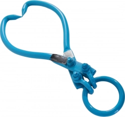 Holzzange BITUXX, Tragfähigkeit 680 kg, Öffnung 550 mm