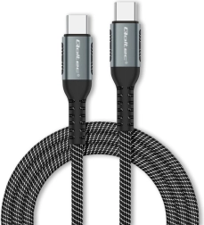 USB-C-Kabel 100W mit schnellem Laden und Datenübertragung, Nylon geflochten, 1m