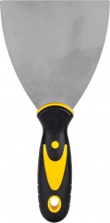 Spatule à enduire en acier inoxydable 100 mm DELI (jaune)