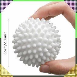 Set mit 6 Wasch- und Trocknerbällen zur Wäscheweichmachung