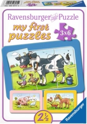 Puzzle 3x6 Animals RAVENSBURGER