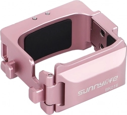 Sunnylife quick-release mount with cat ears for DJI Osmo Pocket 3, pink