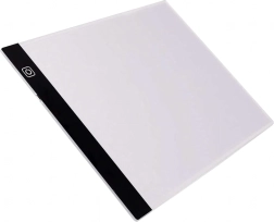 LED backlit A4 light pad for drawing and tracing