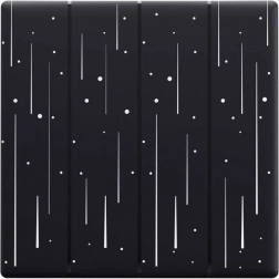 Dekorativer Abdeckrahmen für den Sonoff Star 4C T5 Touchschalter