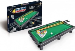 Tabletop billiards set for kids and adults