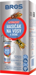 BROS automatisches Spray gegen Wespen und Hornissen „Feuerlöscher“ 400 ml