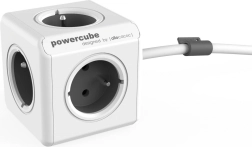 Stekkerdoos PowerCube Extended 1,5 m, grijs