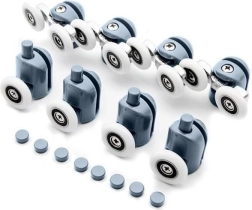 Rollen für Duschschiebetüren, Set 8 Stück