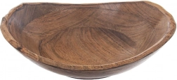 Wooden mango wood bowl 30 cm, 1.6 l