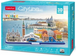 3D puzzle panorama Venice - 126 pieces