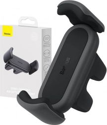 Baseus Steel Cannon Handyhalter fürs Auto schwarz