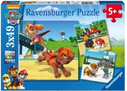 Ravensburger Puzzle Paw Patrol 3×49 Pieces
