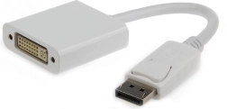 Adapter DisplayPort naar DVI‑I (24+5) 10 cm