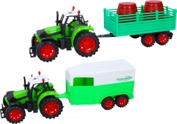 Tracteur avec remorque 35 cm – jouet de ferme pour enfants