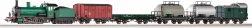 Starter set of a freight train with steam locomotive Rh 71 (G 7.1) SNCB, scale H0