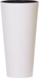 Tubus Slim White Planter 25 cm
