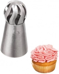 Banketbakkers spuitmond twist van roestvrij staal