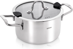 Stainless steel pot with lid VENICE 24 cm, 6.2 l