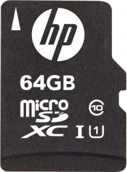 Carte MicroSDXC 64GB HP Haute Vitesse