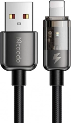 MCDODO Lightning-naar-3,5 mm jack + Lightning adapter