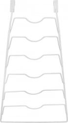 Weißer hängender Metall-Deckelhalter ORION