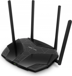 Mercusys MR70X dual‑band Wi‑Fi 6 router AX1800 (3× LAN, 1× WAN)