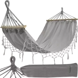 Garden Hammock 200 × 100 cm GARDLOV, Grey