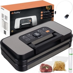 Vakuum-Folienschweißgerät RUHHY 125 W mit Doppelpumpe und Messer