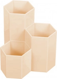 Rosa Organizer für Make-up-Pinsel