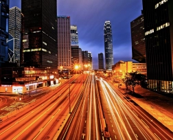 5D-Diamantmalerei-Set – Stadt bei Nacht, 40 × 50 cm