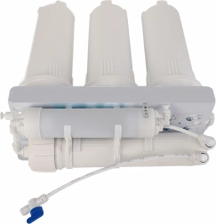 5-stage water ionizer and reverse osmosis under-sink filter