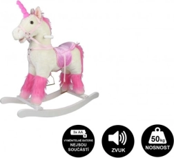 Plush rocking unicorn 71 cm with sound and movement – Unicorn