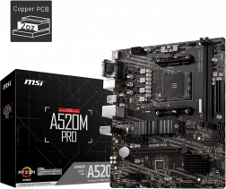 MSI A520M PRO mATX Motherboard for AMD