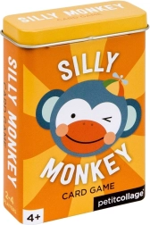 Petit Collage Silly Monkey Cards in a Tin