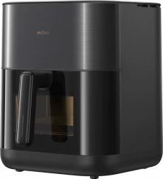 Friteuse à air chaud Mova Pro Black 6 l avec fenêtre