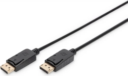 DisplayPort-Verbindungskabel 4K 60 Hz, DP–DP, 2 m, schwarz