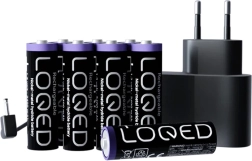 Batterie- und Stromversorgungsset für das Smartlock LOQED Touch