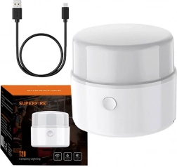 Campinglampe SUPERFIRE T20, 180 lm, USB-Ladung