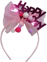Happy Birthday headband for little princesses