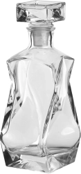 Glaskaraffe Łamana 0,375 l