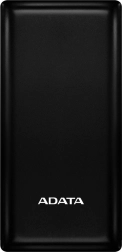 ADATA C20 20000 mAh Power Bank with USB‑C, Black