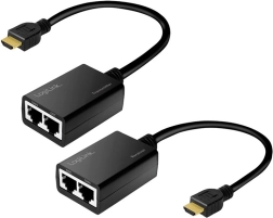 HDMI extender 30 m, Full HD 1080p/60 Hz, 0.3 m
