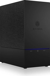 Enceinte externe ICY BOX pour disque dur avec RAID pour deux disques 2,5'' ou 3,5''