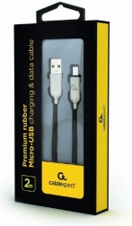 Micro USB Cable 2 m black
