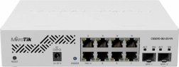 Switch réseau 8x Gigabit + 2x SFP+ MIKROTIK Cloud Smart Switch CSS610-8G-2S+IN
