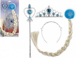 Ice Princess Beauty Set with Crown and Scepter