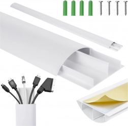 Cable Masking Strip White Aluminum