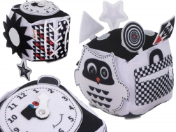 Bildungsaktive kontrastreiche sensorische Würfel