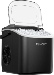 Euhomy IM001 Eiswürfelbereiter 1,2 l 12 kg Schwarz